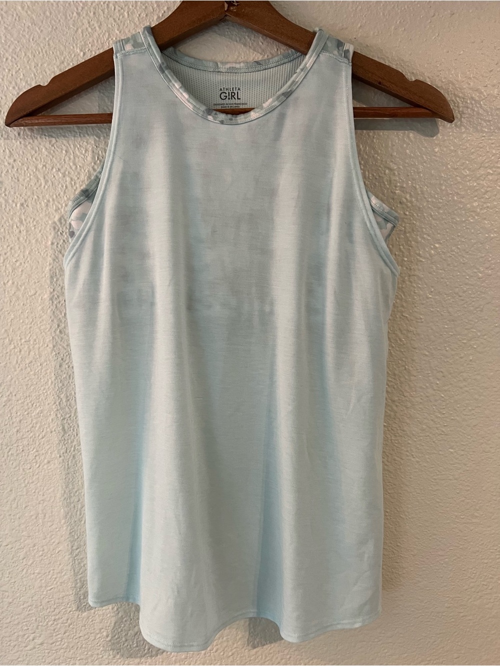 Athleta Girl Light Blue Crewneck Tank